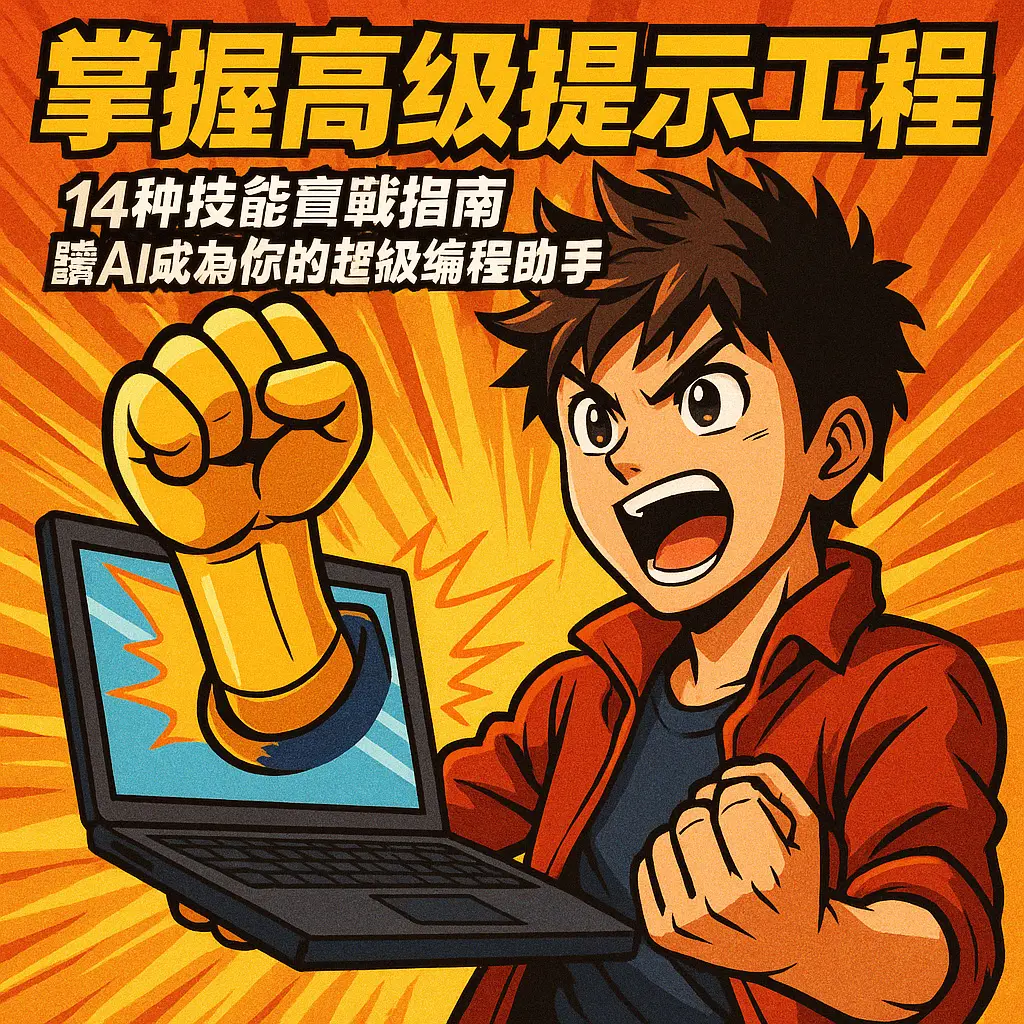 掌握高級提示工程:14種技術實戰指南,讓AI成為你的超級編程助手