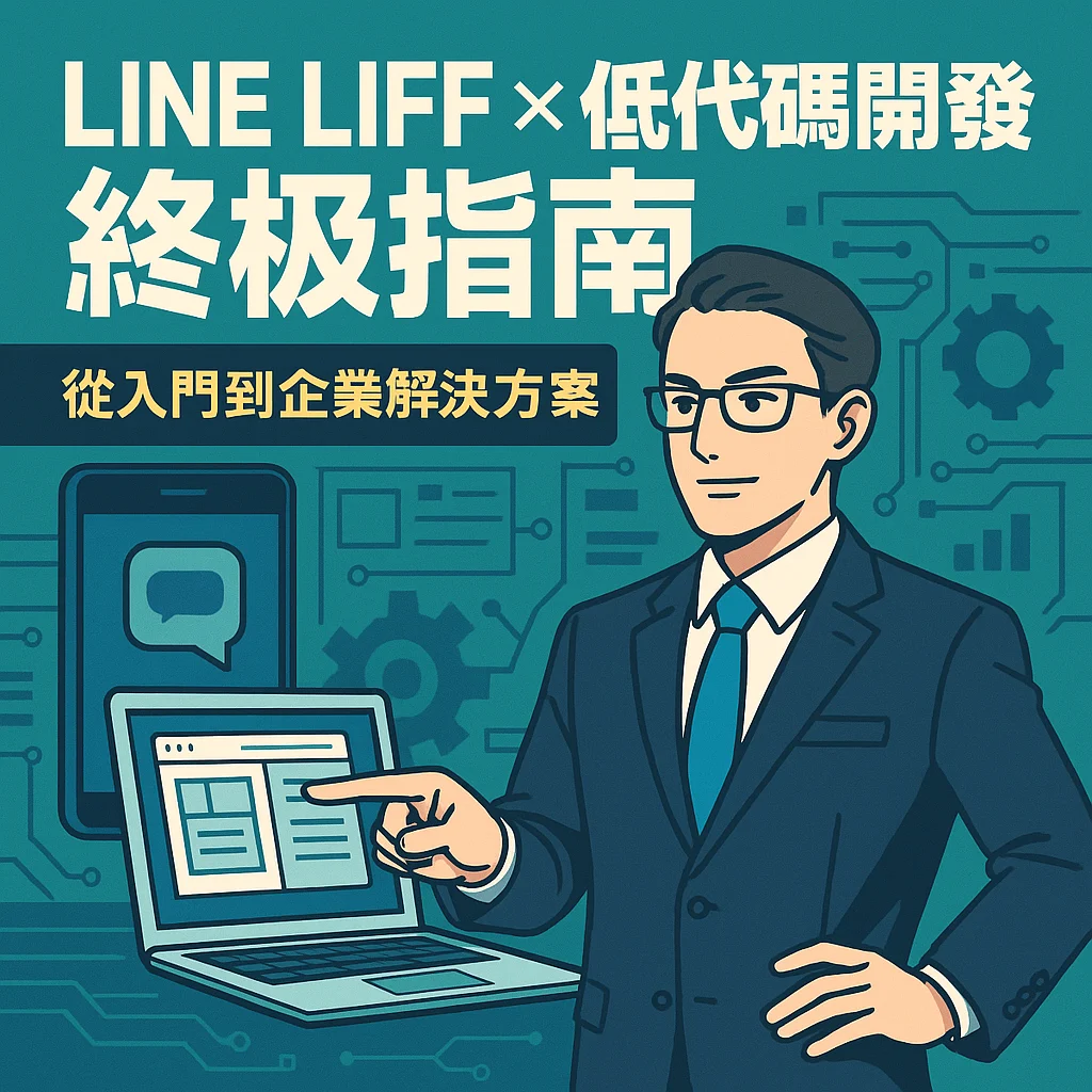 LINE LIFF × 低代碼開發終極指南:從入門到企業解決方案